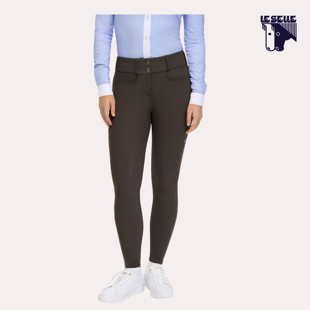 PANTALONI TOMMY HILFIGER MIA - MARRONE