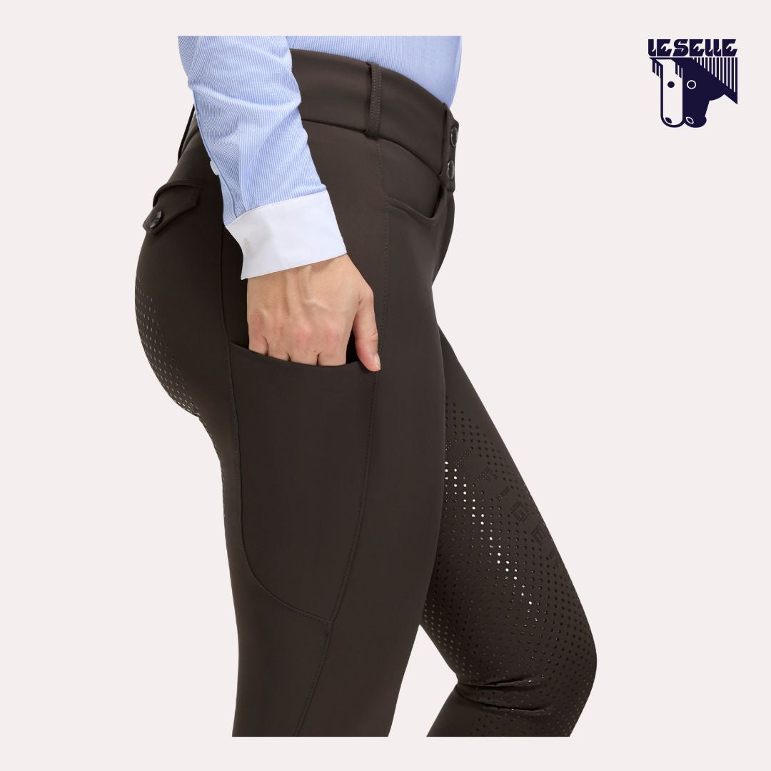 PANTALONI TOMMY HILFIGER MIA - MARRONE