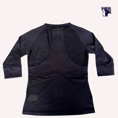 FELPA PIKEUR "ON" DONNA - NERO