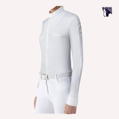 CAMICIA CONCORSO EQUILINE ESTOCK - BIANCA