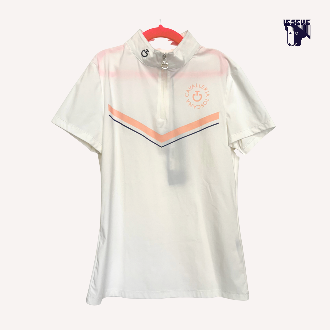 POLO CAVALLERIA TOSCANA ORBIT PRINT JERSEY DA COMPETIZIONE