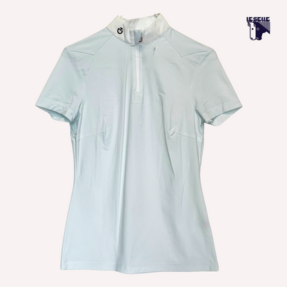 CAVALLERIA TOSCANA MILTERED CORNER JERSEY POLO SHIRT