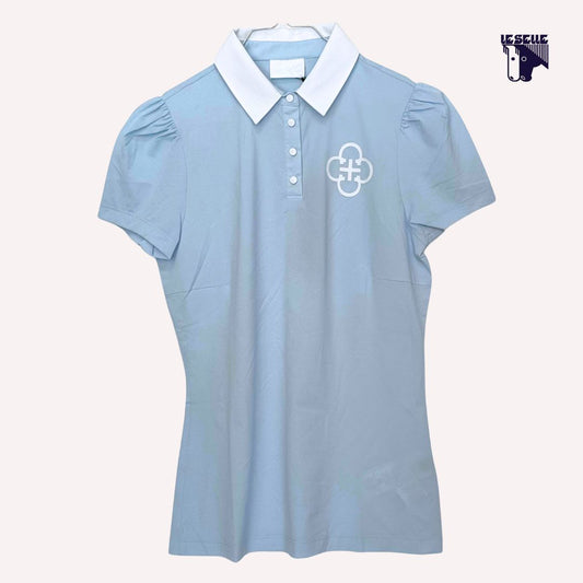 POLO CAVALLERIA TOSCANA LIGHTWIGHT PIQUè PUFF SLEEVE