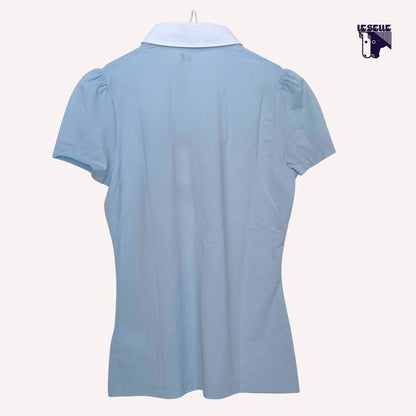 POLO CAVALLERIA TOSCANA LIGHTWIGHT PIQUè PUFF SLEEVE