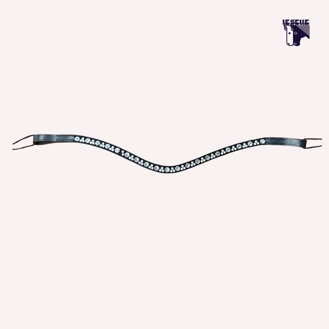 FRONTALINO SILVERLINE TACK - BIANCO ALTERNATO