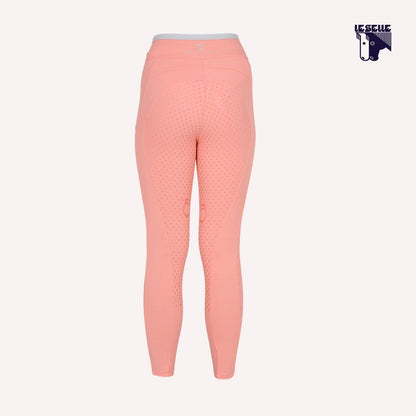LEGGINGS BAMBINA CON DECORAZIONI FLOREALI EQUESTRO - FLOREALE