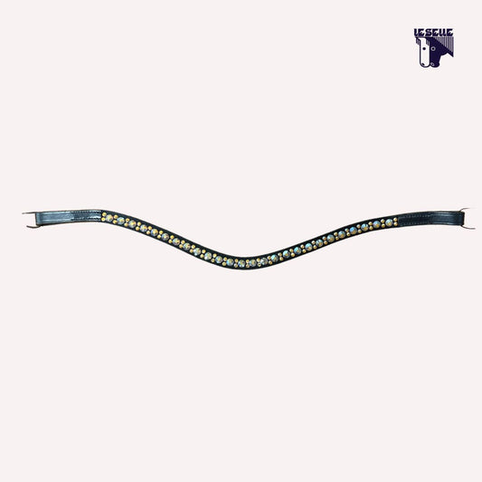 FRONTALINO SILVERLINE TACK - GIALLO MULTICOLOR