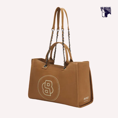 SHOPPER CHARLEEN BOSS EQUESTRIAN - CAMMELLO