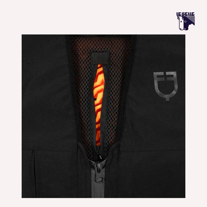 GILET AIRBAG CON PROTEZIONE POSTERIORE LIVELLO 2 EQUESTRO - NERO
