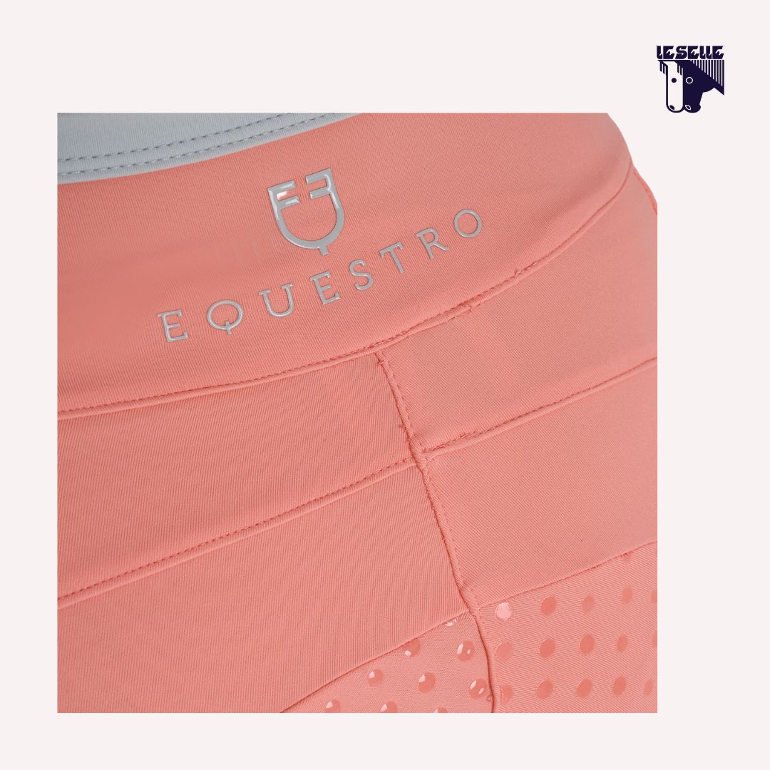 LEGGINGS BAMBINA CON DECORAZIONI FLOREALI EQUESTRO - FLOREALE