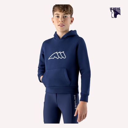 FELPA BIMBO EQUILINE CAPUC - NAVY PEONY