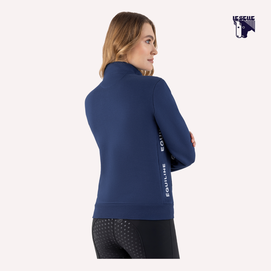 FELPA EQUILINE CECH - NAVY PEONY