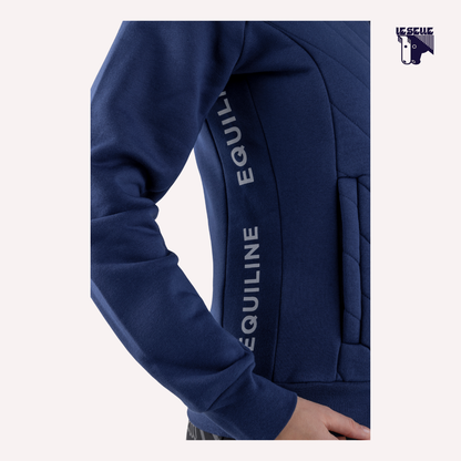 FELPA EQUILINE CECH - NAVY PEONY