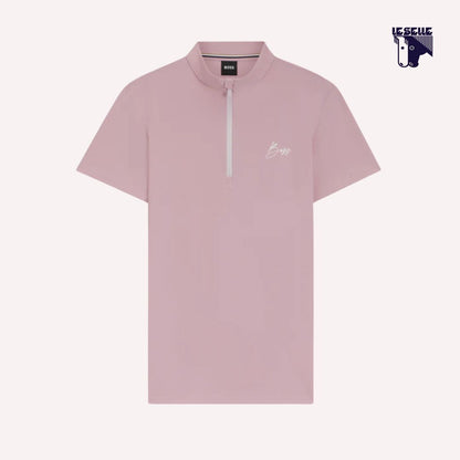 TRAINING TOP MEZZA MANICA RENEE BOSS EQUESTRIAN - ROSA