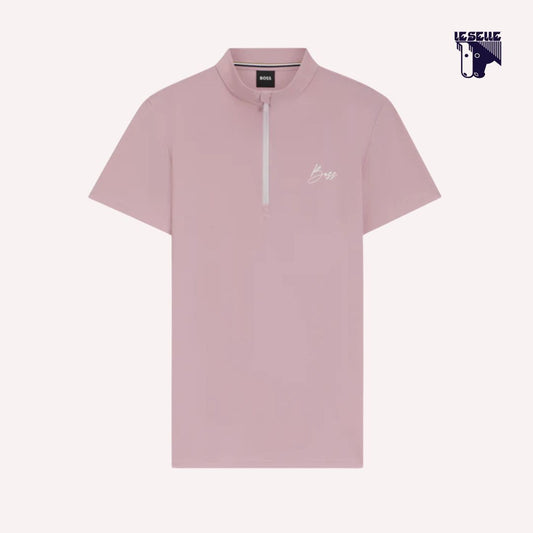 TRAINING TOP MEZZA MANICA RENEE BOSS EQUESTRIAN - ROSA