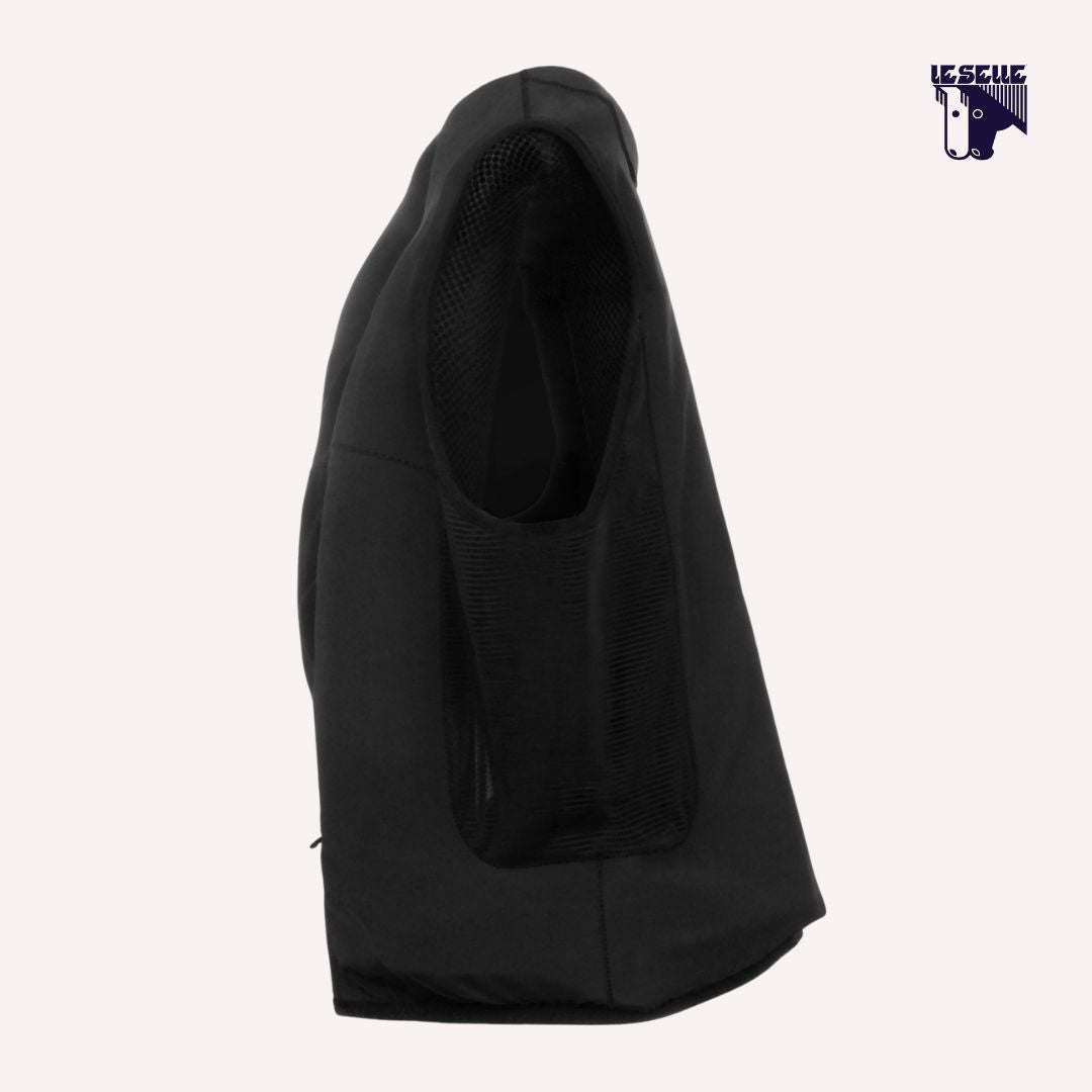 GILET AIRBAG CON PROTEZIONE POSTERIORE LIVELLO 2 EQUESTRO - NERO