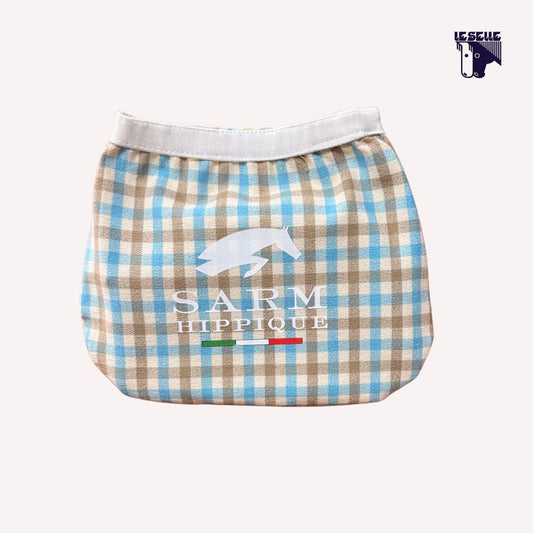 COPRISTAFFE SARM HIPPIQUE - BEIGE/AZZURRO