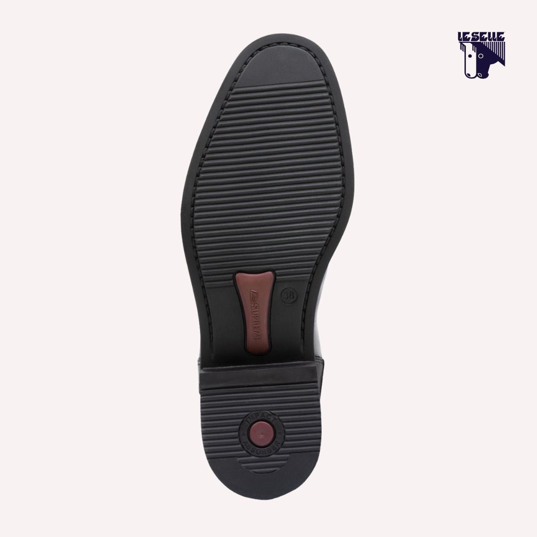 STIVALI CON LACCI SUPREME - NERO