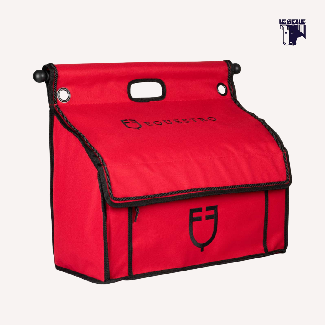 EQUESTRO GROOMING BAG - BORDEAUX