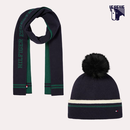 BERRETTO E SCIARPA TOMMY HILFIGER VANDERBILT - BLU