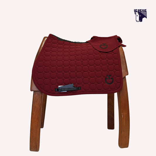 COMPLETO CAVALLERIA TOSCANA CIRCLE QUILTED - BORDEAUX