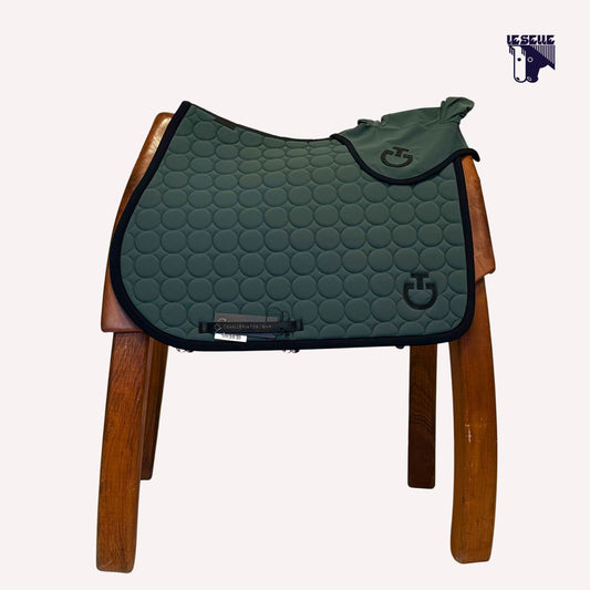 COMPLETO CAVALLERIA TOSCANA CIRCLE QUILTED - VERDE