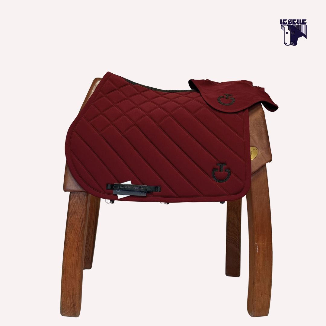SET CT DIAMONDS &amp; LINE QUILTED - ROYAL
