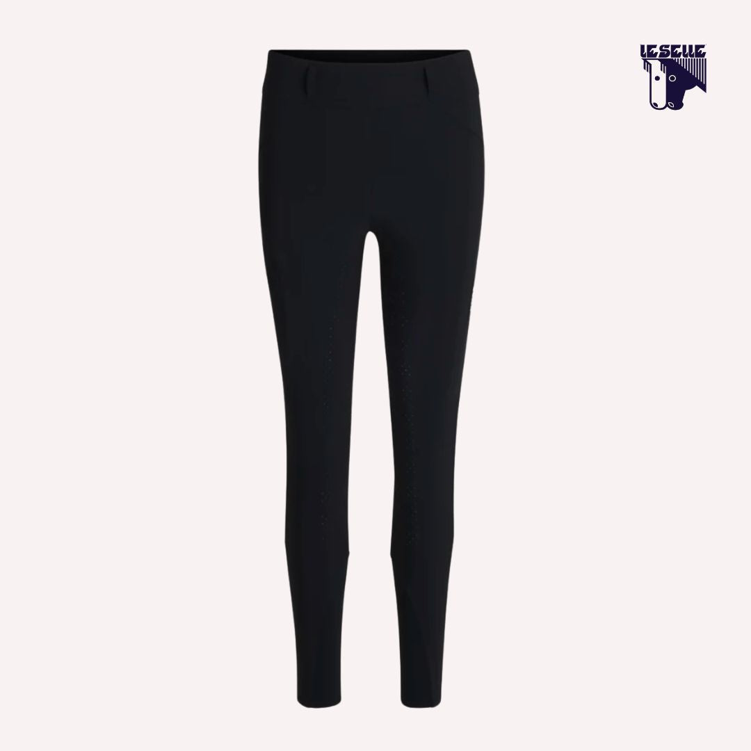 LEGGINGS HELEN HYBRID FULL GRIP BOSS EQUESTRIAN - NERO