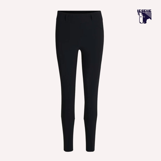 LEGGINGS HELEN HYBRID FULL GRIP BOSS EQUESTRIAN - NERO