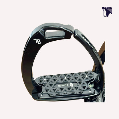 TECH STIRRUP VENICE SLOPED EVO - NERO E CRISTALLI