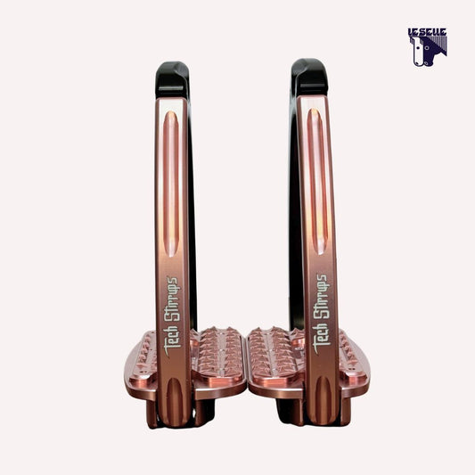 TECH STIRRUP VENICE SLOPED EVO - NERO/ROSA