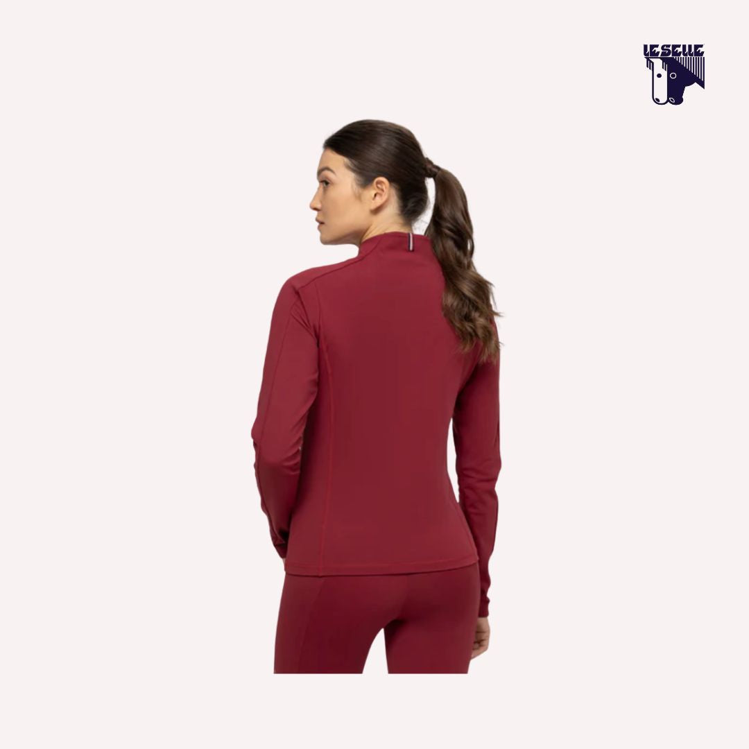 TRAINING TOP TOMMY HILFIGER MILO - BORDEAUX