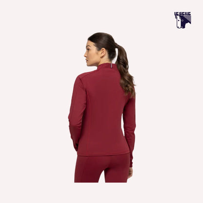 TRAINING TOP TOMMY HILFIGER MILO - BORDEAUX