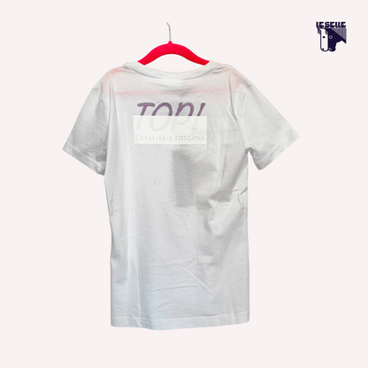 T-SHIRT CAVALLERIA TOSCANA PEEKABOO TOP GIRL