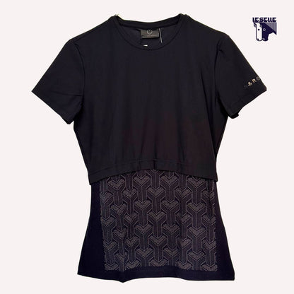 T-SHIRT CAVALLERIA TOSCANA REVO JERSEY - NERO