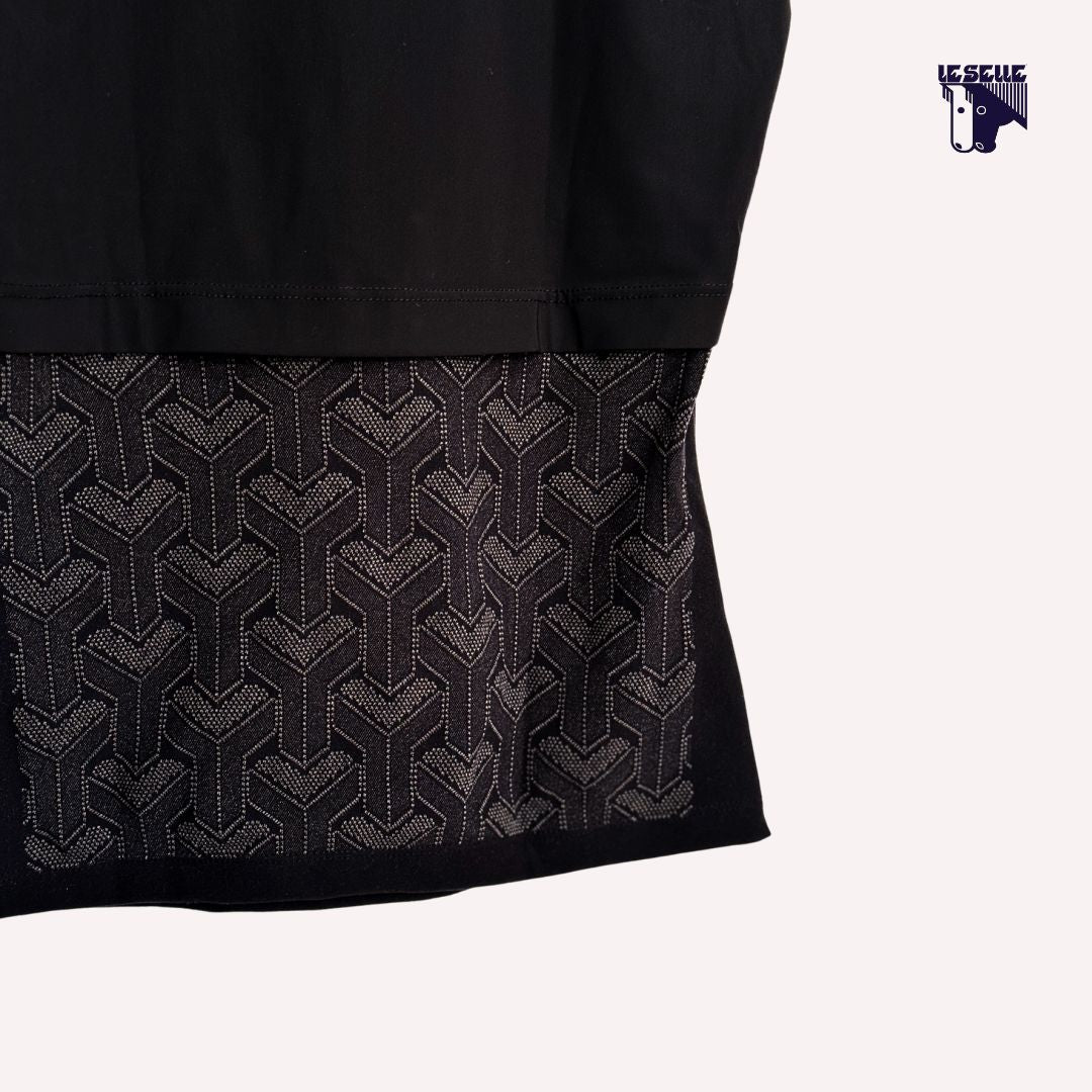 T-SHIRT CAVALLERIA TOSCANA REVO JERSEY - NERO