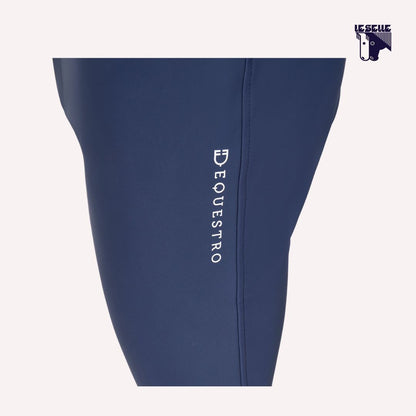 PANTALONI GRIP AL GINOCCHIO EQUESTRO PER FISE - BLU