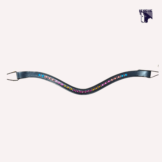 FRONTALINO SILVERLINE TACK - ARCOBALENO