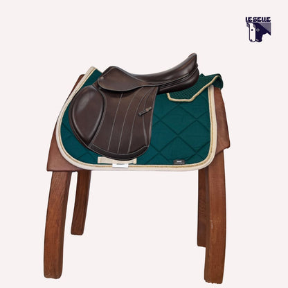 MARTA MORGAN SADDLE PAD AND HOOD - GREEN