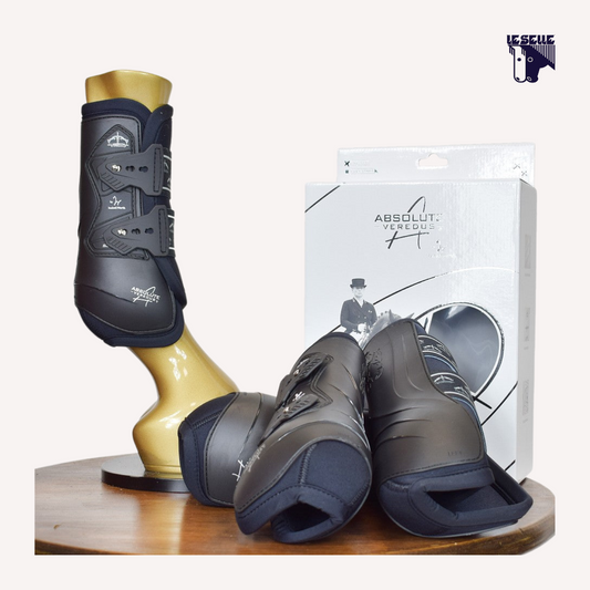 VEREDUS ABSOLUTE ELASTIC DRESSAGE SET BLACK
