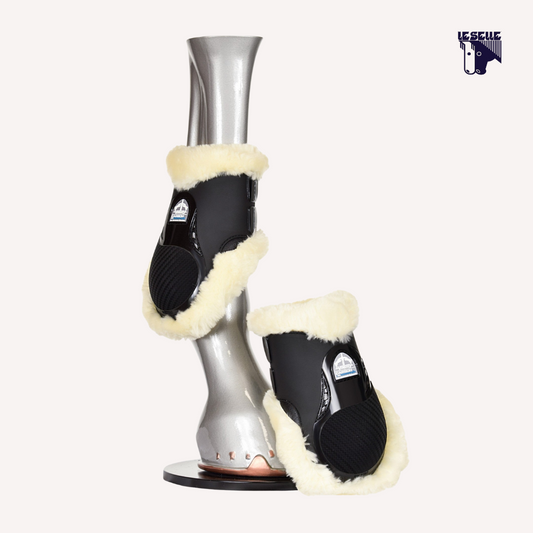 VEREDUS SAVE THE SHEEP BLACK BOOTS
