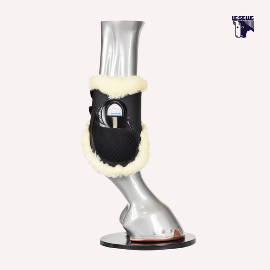 VEREDUS SAVE THE SHEEP BLACK BOOTS