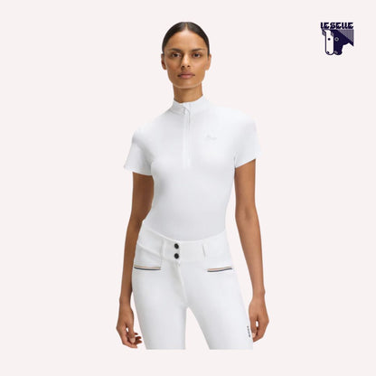 MAGLIETTA DA GARA MAIRA TURNIER BOSS EQUESTRIAN - BIANCO