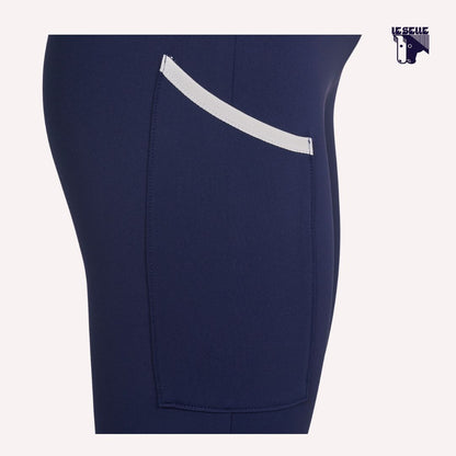 LEGGINGS EQUESTRO - BLU