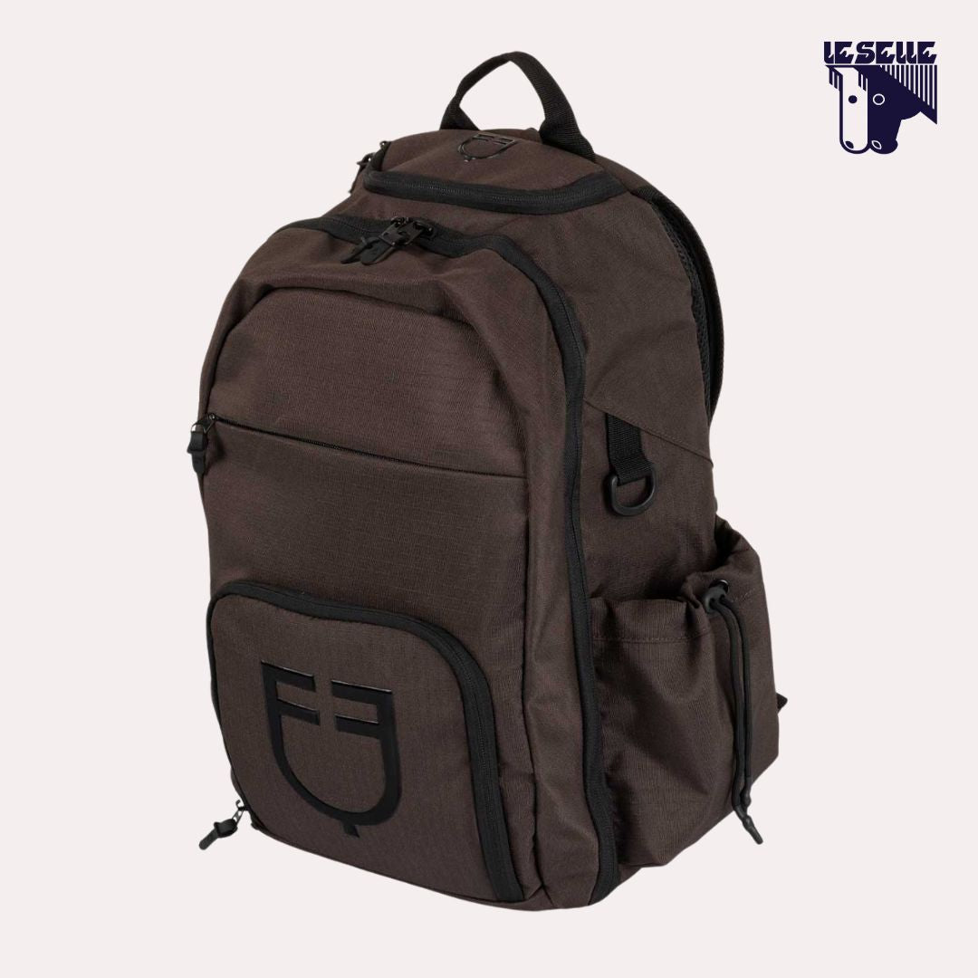 ZAINO MULTITASCHE EQUESTRO - MARRONE