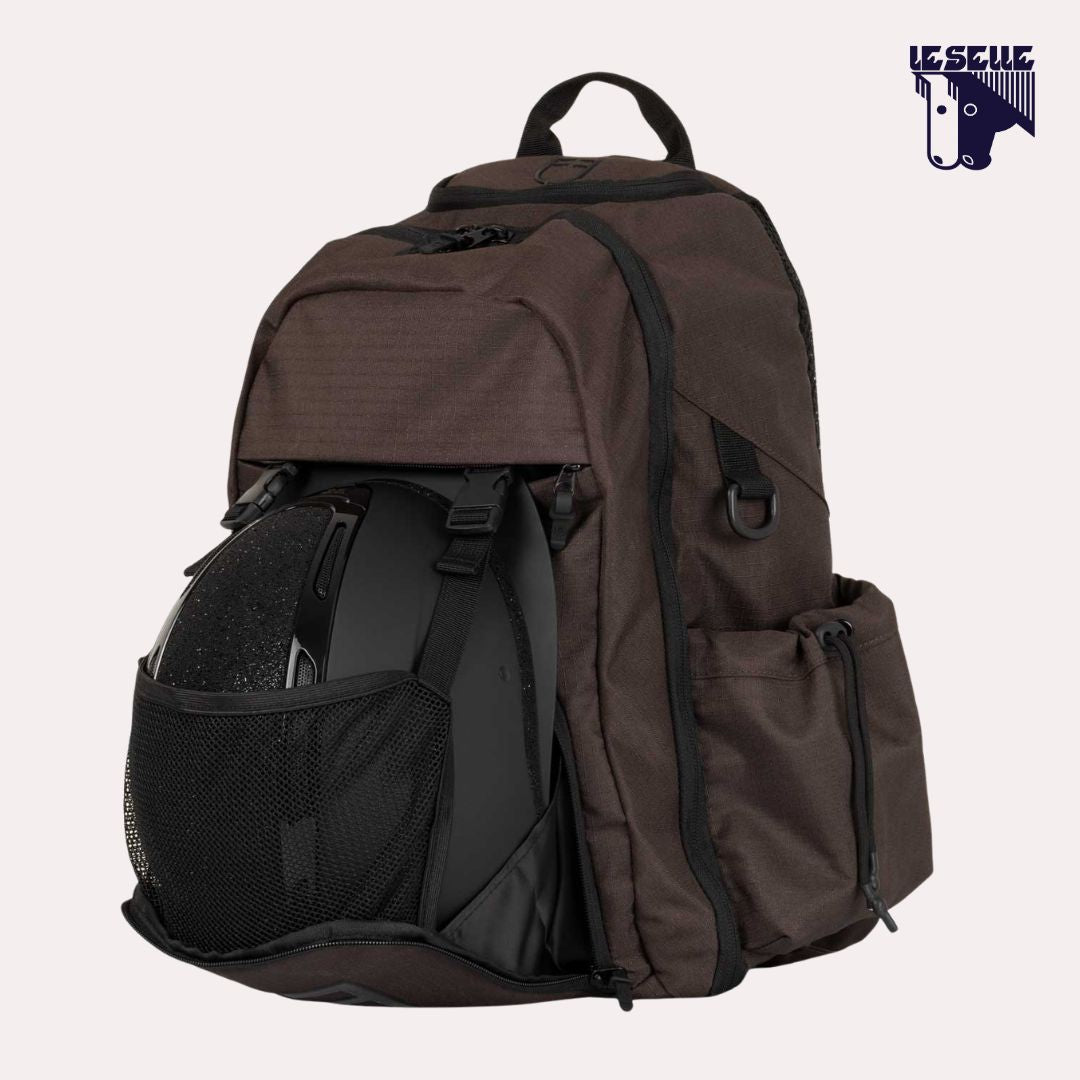 ZAINO MULTITASCHE EQUESTRO - MARRONE
