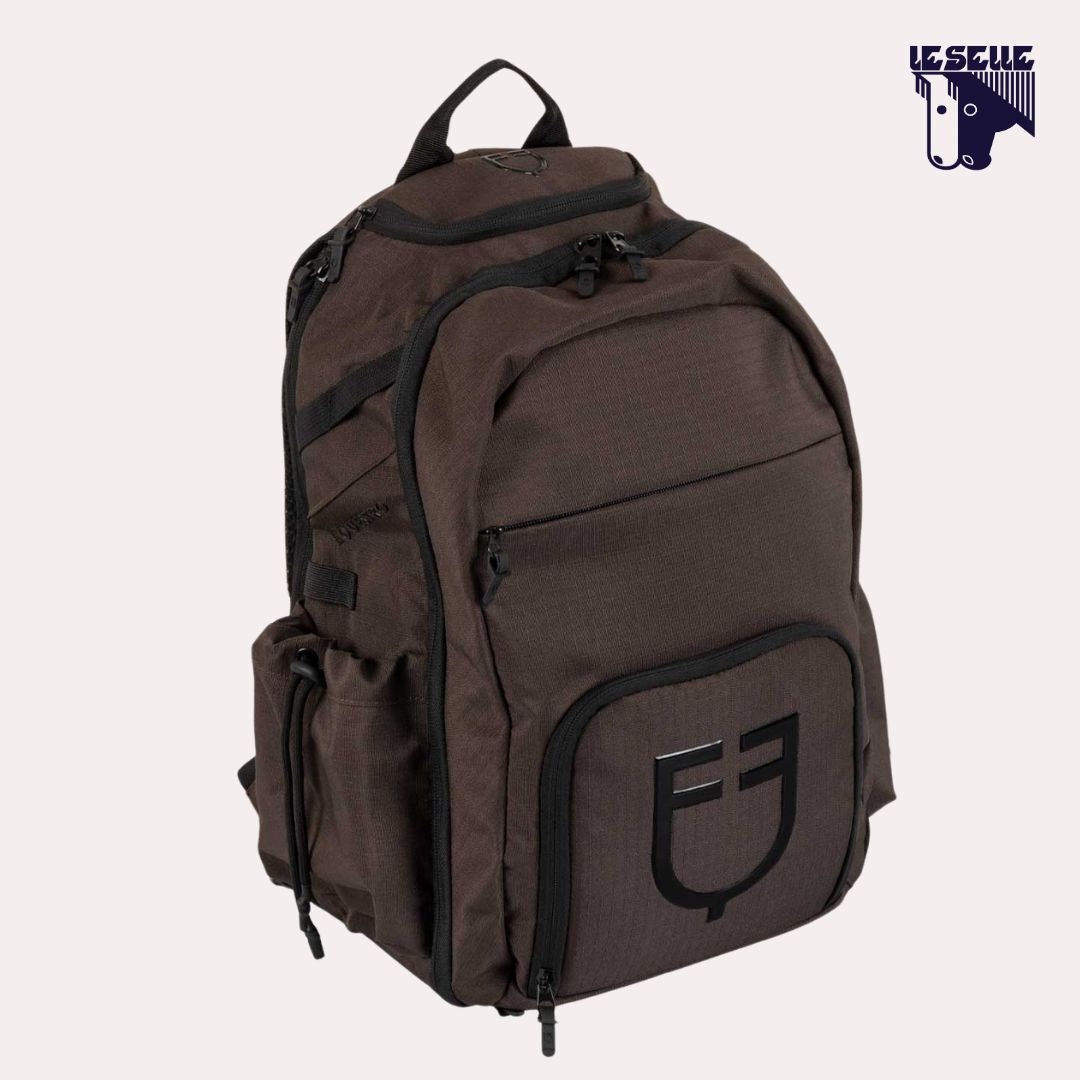 ZAINO MULTITASCHE EQUESTRO - MARRONE