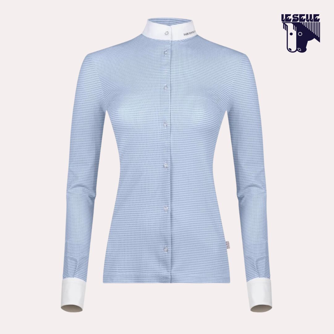 POLO EVA DA CONCORSO SARM HIPPIQUE - AZZURRO