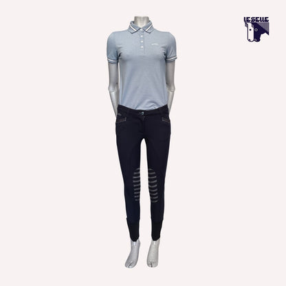 PANTALONI NERISSA GRIP AL GINOCCHIO ANIMO - BLU
