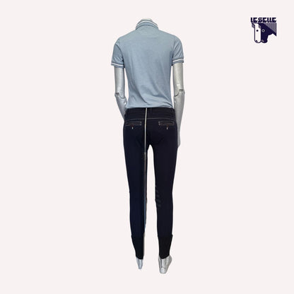 PANTALONI NERISSA GRIP AL GINOCCHIO ANIMO - BLU
